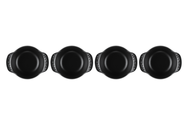 Cast Iron Gourmand Set of 4 Mini Casseroles
