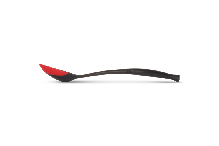 Professional Silicone Edge Serving Spoon