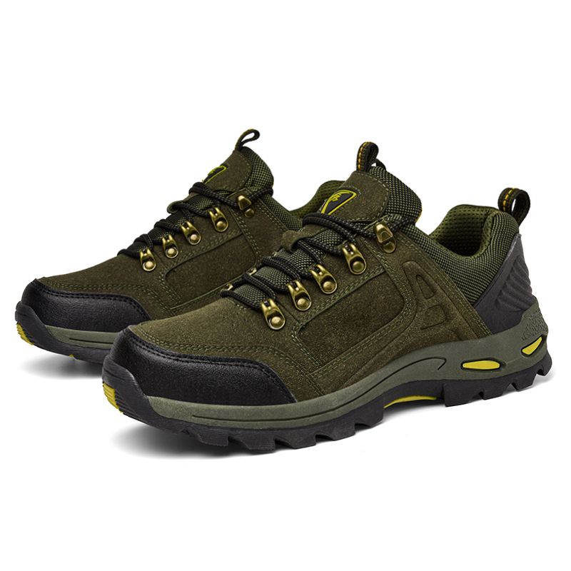 Men’s Non-Slip Hiking & Work Shoes, Wide Fit, Arch Support, Cushioned